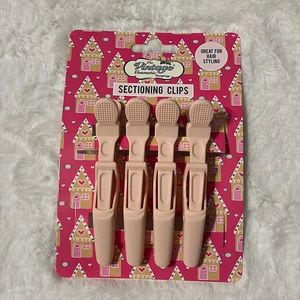 The Vintage Cosmetic Company Hair Sectioning Clips (4 clips) Stocking Stuffer!